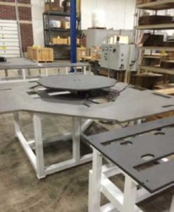 WEISS Custom Index Dial Plate Robotics Application Chassis